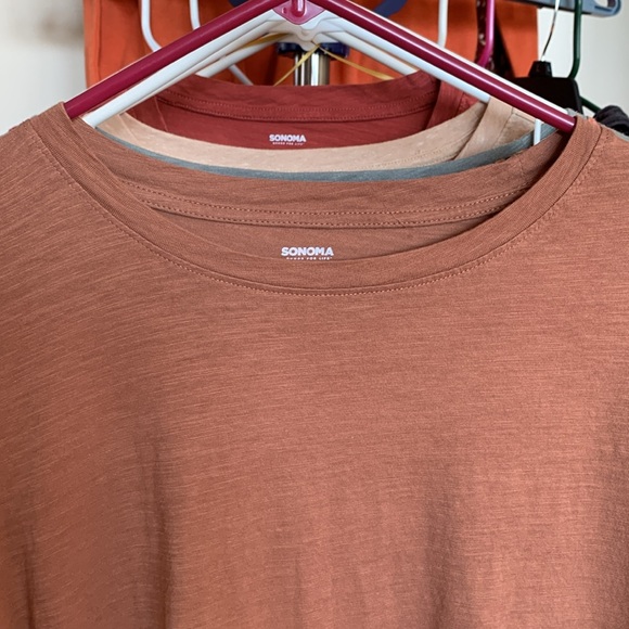 Set of 4 Sonoma Long Sleeve Tee Shirts - Picture 11 of 16